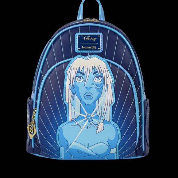 Rare Loungefly Atlantis: The Lost Empire Kids Glow Mini Backpack - Picture 16 of 16